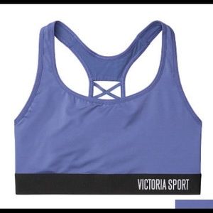 The Player Strappy Sports Bra VS lavender NWT